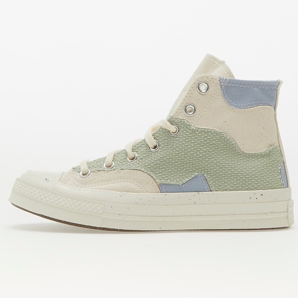 Converse Chuck 70 Hi Craft Mix 'Natural Summit Sage' A02750C - size 12 (men’s) - Picture 4 of 11